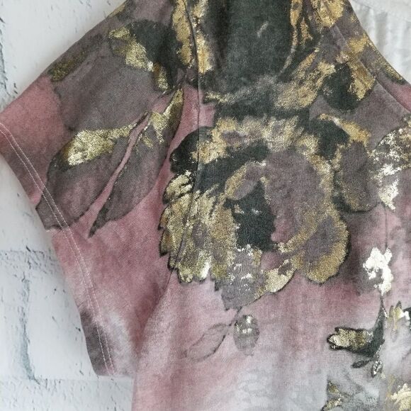 Relativity Abstract Print Burnout Tee. Size L. - Picture 5 of 8